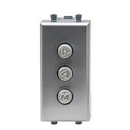 CAMBIOSTAZIONE PER CENTRALI AUDIO RTS MODULO INCASSO PER TUTTE LE SERIE CIVILI