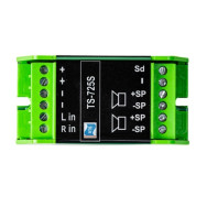 AMPLIFICATORE STEREO DA INCASSO 50+50W RTS TS 725 S PER 14+14 diffusori 23W