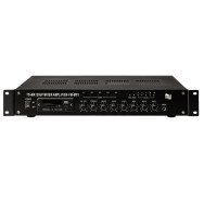 CENTRALE AMPLIFICAZIONE MIXER RTS FM/USB/SDHC 120W 2 INGRESSI MIC E 2 AUX