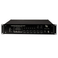 CENTRALE AMPLIFICAZIONE MIXER RTS FM/USB/SDHC 340W 6 ZONE 6 INGRESSI VOL DIPENDENTI