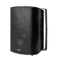 DIFFUSORE CASSA ACUSTICA DA PARETE RTS 50W 2 VIE 8 Ohm COMPLETO DI STAFFA NERA