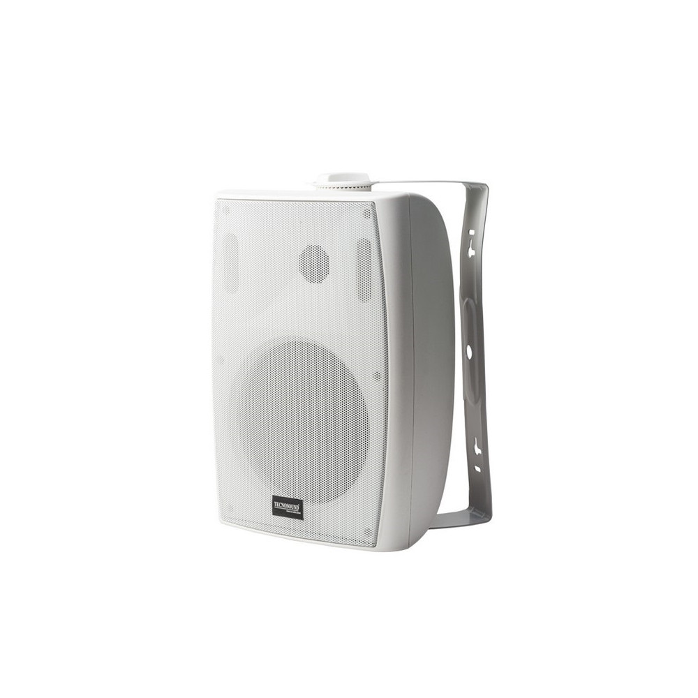 DIFFUSORE CASSA ACUSTICA DA PARETE RTS 50W 2 VIE 8 Ohm COMPLETO DI STAFFA BIANCO