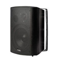 DIFFUSORE CASSA ACUSTICA DA PARETE RTS 50W 2 VIE 8 Ohm COMPLETO DI STAFFA NERO