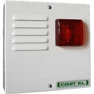 Sirena a LED COSTEL Sc30 Antischiuma autoalimentata per esterni con memoria