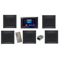 KIT RTS PER FILODIFFUSIONE MY HOUSE DA INCASSO CENTRALE AUDIO 20W - 5 DIFFUSORI