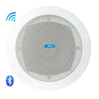 DIFFUSORE BLUETOOTH CONTROSOFFITTA RTS 30W 2 VIE 8 Ohm D. FORO 180mm COLORE BIANCO