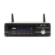 RICEVITORE AUDIO WIFI BLUETOOTH RTS AMPLIFICATO 75 + 75 WATT RMS CON ALIMENTATORE