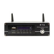RICEVITORE AUDIO WIFI BLUETOOTH RTS AMPLIFICATO 75 + 75 WATT RMS CON ALIMENTATORE