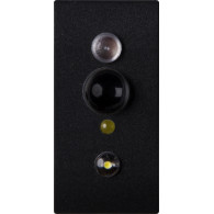 SENSORE FRUTTO DA INCASSO NERO INFRAROSSO SEGNA PASSO PER ABB ELOS