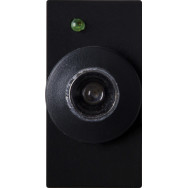 LAMPADA D'EMMERGENZA A LED FRUTTO DA INCASSO PER ABB ELOS NERO