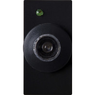 LAMPADA D'EMMERGENZA A LED FRUTTO DA INCASSO PER AVE DOMUS 100 S44 NERO