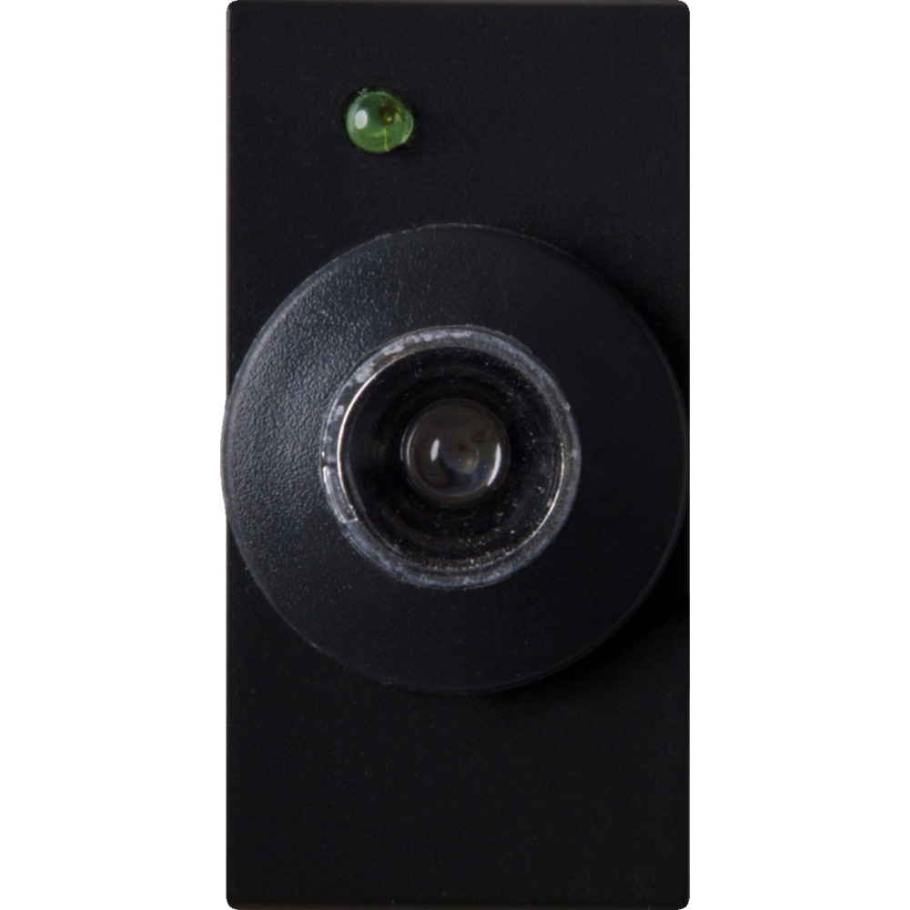 LAMPADA D'EMMERGENZA A LED FRUTTO DA INCASSO PER AVE DOMUS 100 S44 NERO