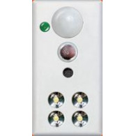 SENSORE FRUTTO DA INCASSO BIANCO INFRAROSSO GAS SEGNA PASSO PER AVE SISTEMA 45