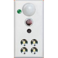 SENSORE FRUTTO DA INCASSO BIANCO INFRAROSSO GAS SEGNA PASSO PER AVE SISTEMA 45