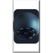 SPY H2  AV45B TELECAMERA COLORI +IR H2 FRUTTO DA INCASSO BIANCO PER AVE SISTEMA 45