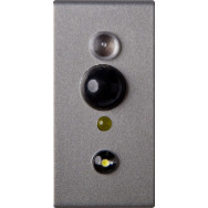 SENSORE FRUTTO DA INCASSO SILVER INFRAROSSO SEGNA PASSO PER BTICINO LIGHT TECH