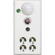 SENSORE FRUTTO DA INCASSO INFRAROSSO GAS SEGNA PASSO PER BTICINO LIVINGLIGHT