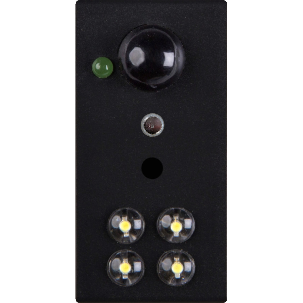 SENSORE FRUTTO DA INCASSO INFRAROSSO GAS SEGNA PASSO PER BTICINO LIVINGLIGHT INT