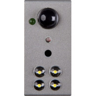 SENSORE FRUTTO DA INCASSO SILVER INFRAROSSO GAS SEGNA PASSO PER GEWISS CHORUS