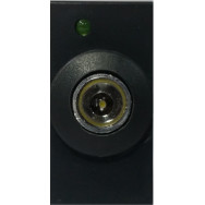 LAMPADA D'EMMERGENZA A LED FRUTTO DA INCASSO PER GEWISS SYSTEM NERO