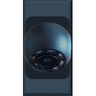 SPY H2 GWSYS TELECAMERA COLORI +IR H2 FRUTTO DA INCASSO NERO PER GEWISS SYSTEM