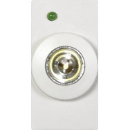 LAMPADA D'EMMERGENZA A LED FRUTTO DA INCASSO PER VIMAR ARKE' BIANCO