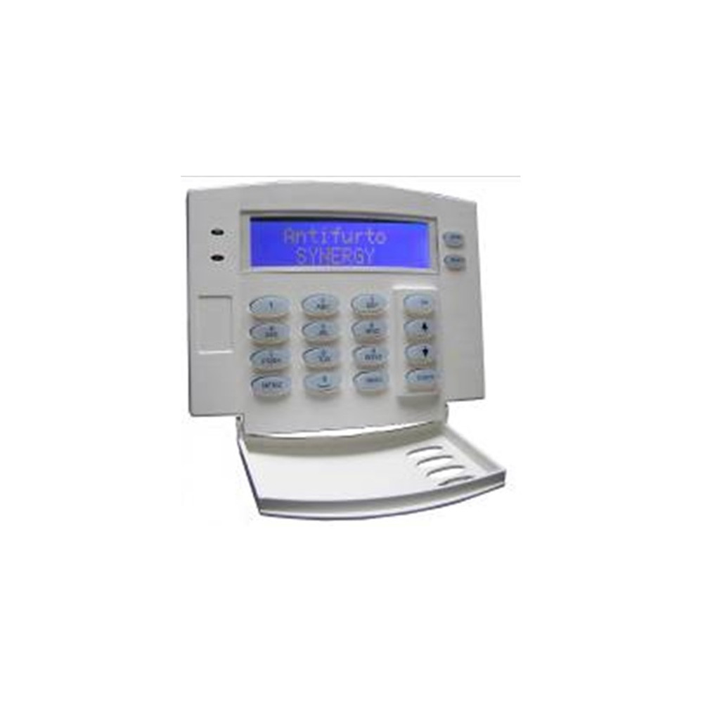 TASTIERA DI GESTIONE ANTIFURTO MICROVIDEO SINERGY SY-820  IMPIANTO LCD  TAG USB