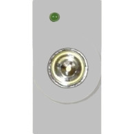 MEL VMAKA LAMPADA D'EMMERGENZA A LED FRUTTO DA INCASSO PER VIMAR ARKE' ARGENTO