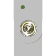 MEL VMAKA LAMPADA D'EMMERGENZA A LED FRUTTO DA INCASSO PER VIMAR ARKE' ARGENTO