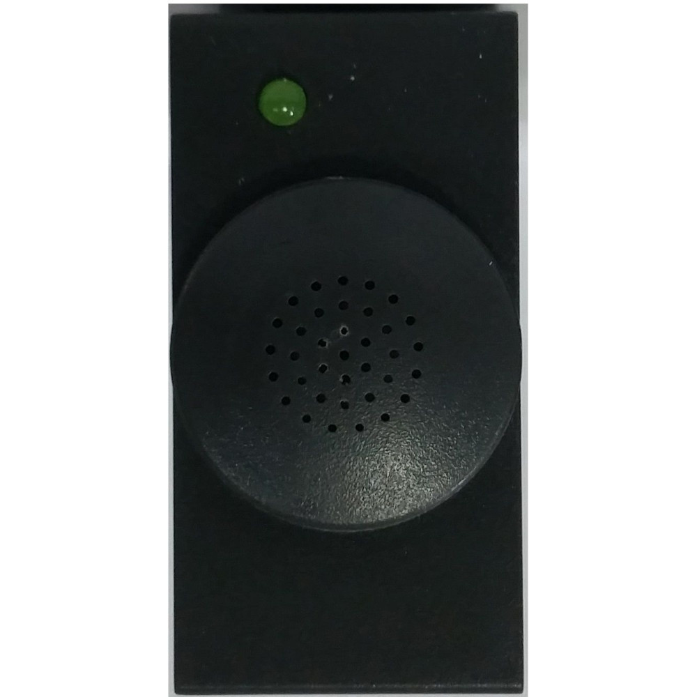 JEKO VMLN SENSORE RILEVATORE GAS FRUTTO DA INCASSO NERO PER VIMAR LINEA 