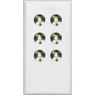 MEL6 VMLN B SENSORE CORPO ILLUMINANTE FRUTTO DA INCASSO BIANCO PER VIMAR LINEA 