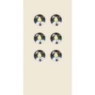 MEL6 VMLN C SENSORE CORPO ILLUMINANTE FRUTTO DA INCASSO CANAPA PER VIMAR LINEA 