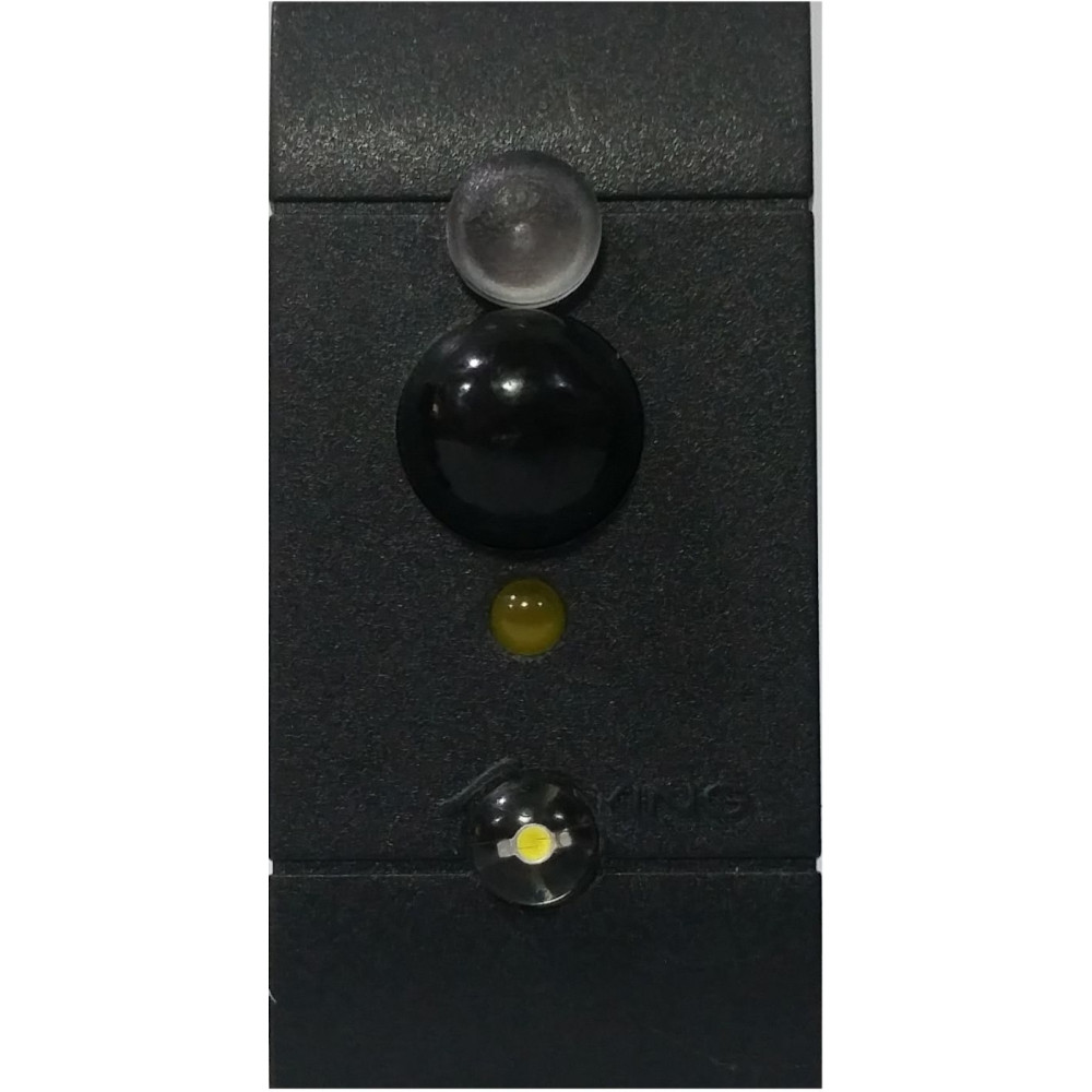 BESSY VMLN SENSORE TRIVALENTE FRUTTO DA INCASSO NERO PER VIMAR LINEA 