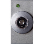 LAMPADA D'EMMERGENZA A LED FRUTTO DA INCASSO PER VIMAR PLANA SILVER