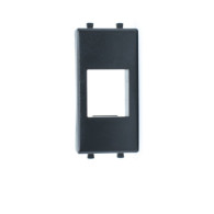 ADATTATORE KEYSTONE PER DoK DT - DoK IR AVE S44 LIFE 44 NERO LUCIDO ADKAV44LF01