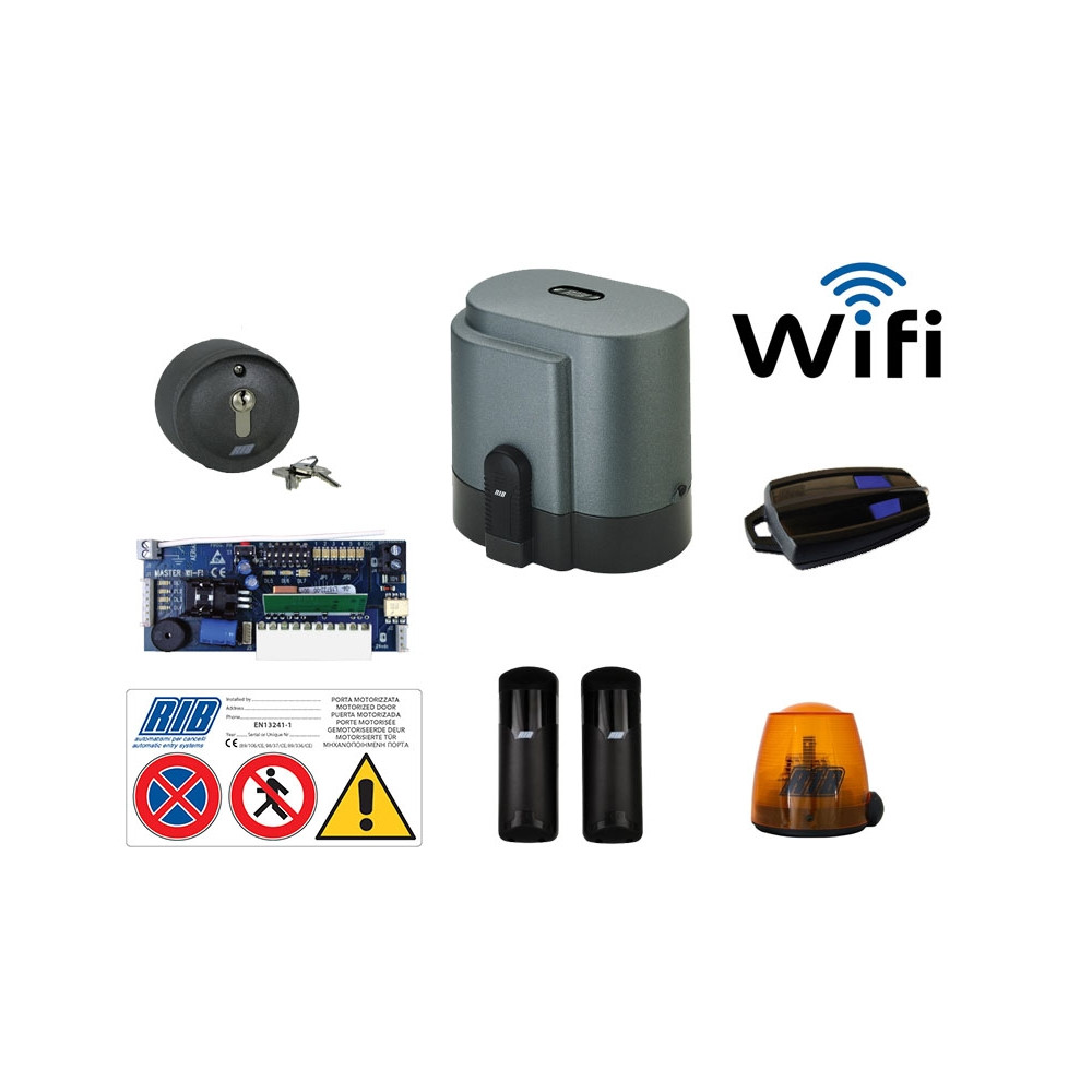 KIT RIB AUTOMAZIONE K800 WI-FI AD00577 PER CANCELLO SCORREVOLE FINO A 800KG