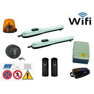 KIT RIB AUTOMAZIONE KING WI-FI AD00703 PER CANCELLO A BATTENTE ANTA FINO A 400KG