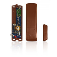 MICROVIDEO SY-921 Contatto Magnetico via radio MARRONE INERZIALE Antifurto