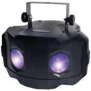 EFFETTO LUCE DISCOTECA 2 LENTI KAM DUOTRIX GLOW 3 CANALI DMX