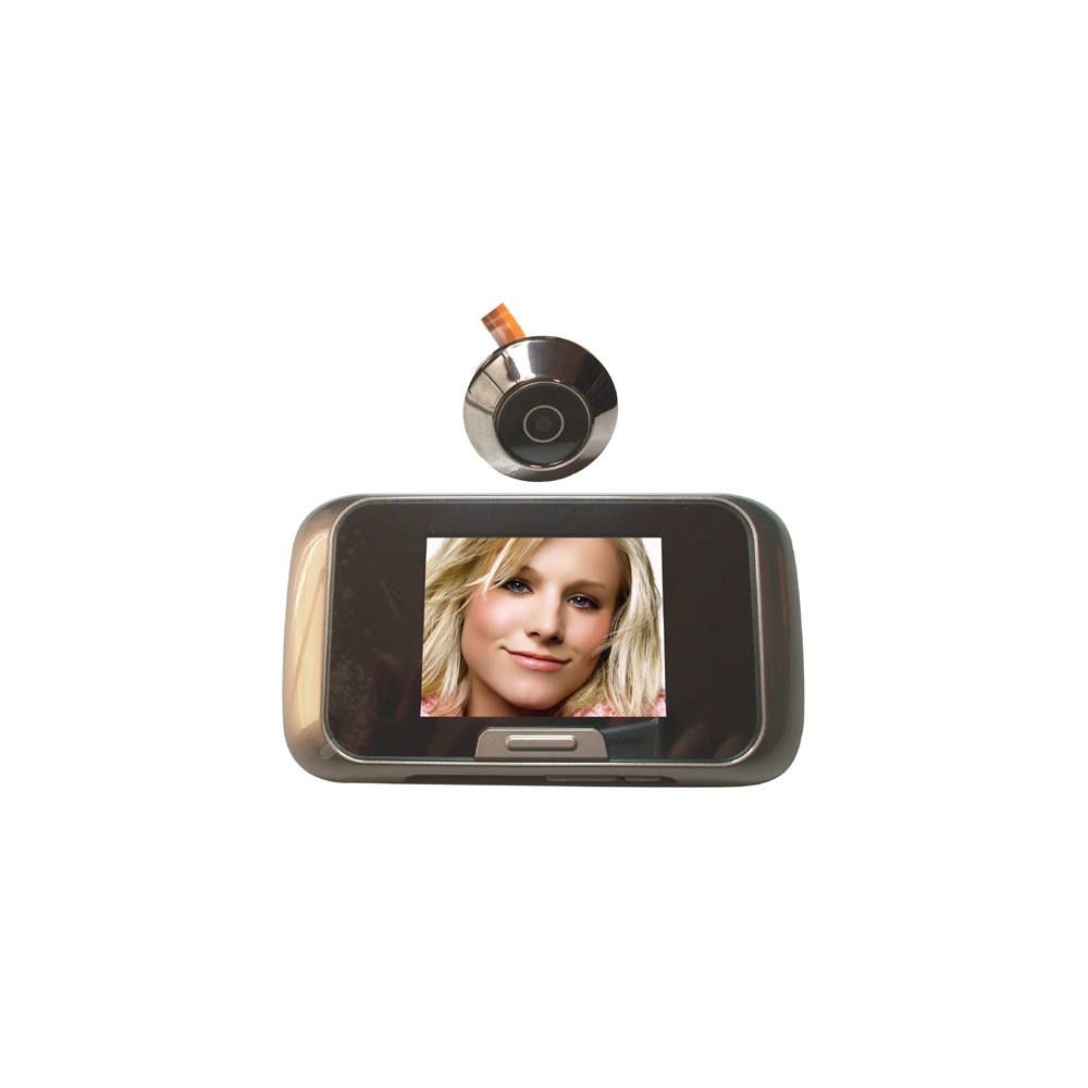 SPIONCINO DIGITALE LCD 2.8 DA PORTA SD 4GB TELCAMERA