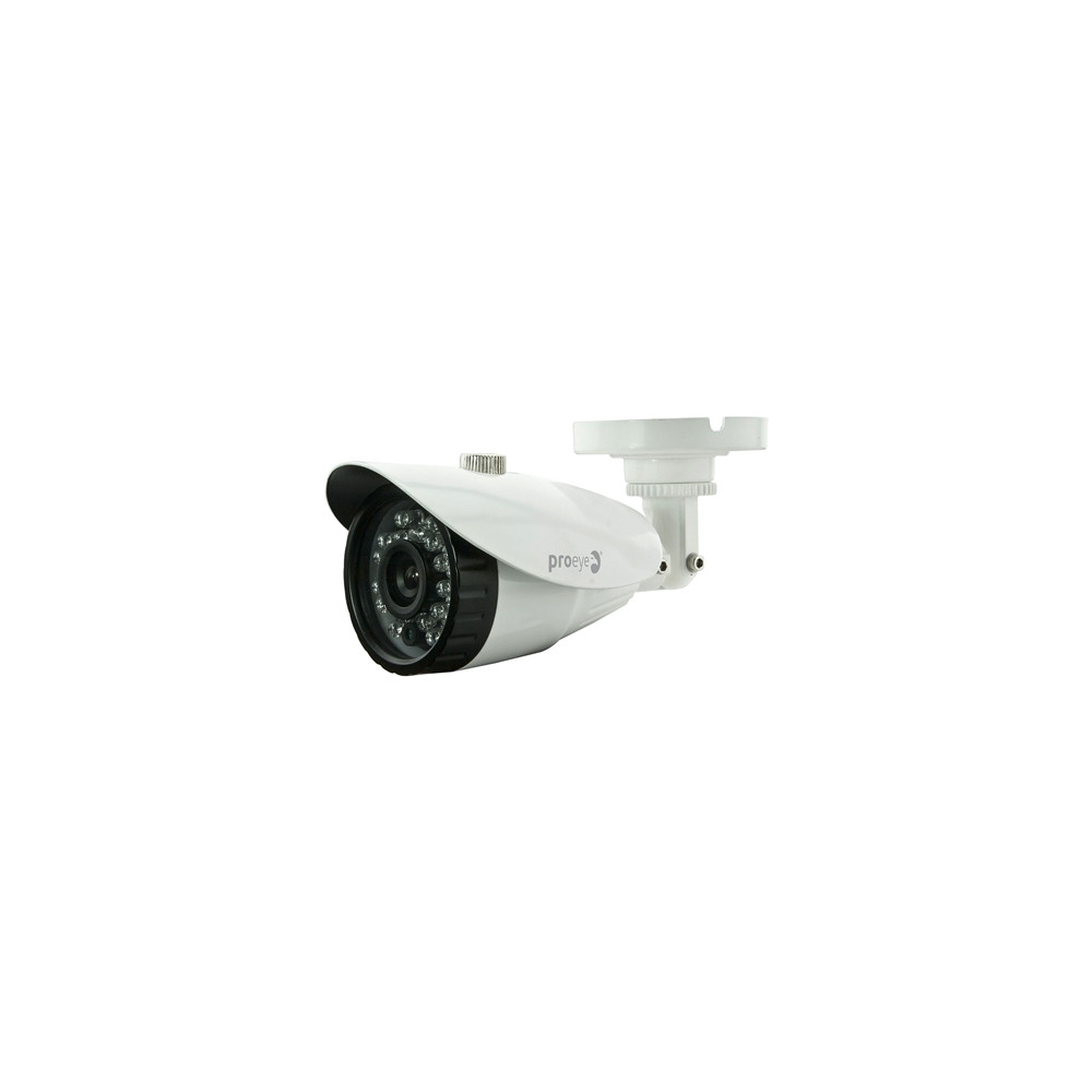 Telecamera Bullet CMOS 800 linee Day/Night con ICR, Ottica fissa 3,6 mm, 23 led IR, 