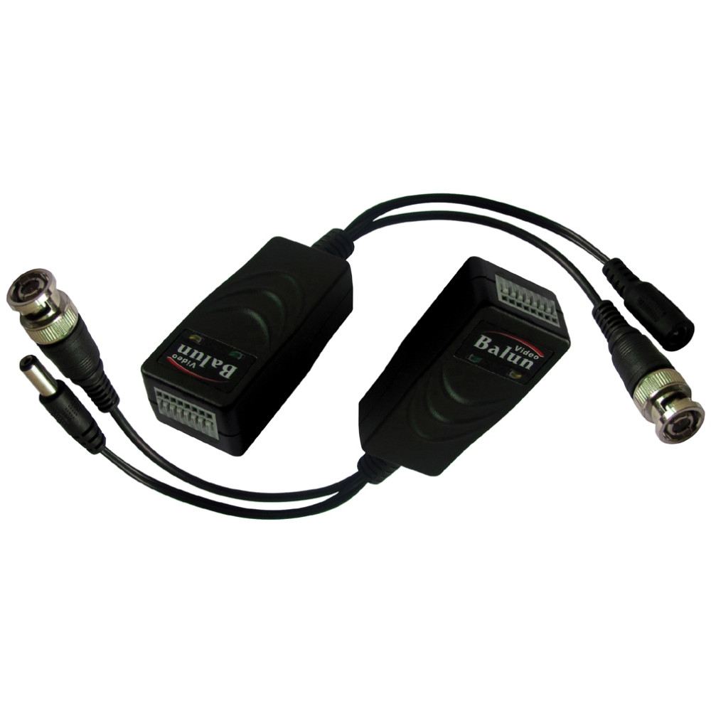 VIDEO ALIMENTAZIONE BALUN PASSIVO - 1CH - PUSH - FLESSIBILE