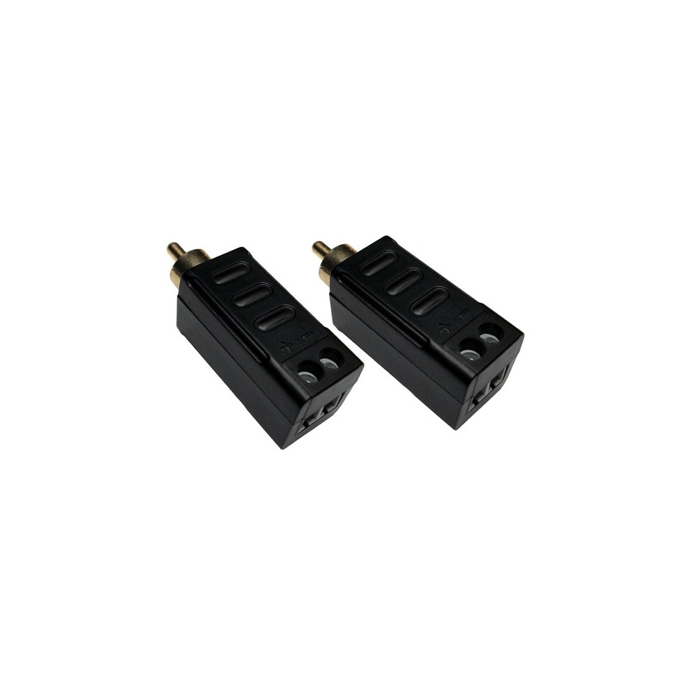 VIDEO COMPONENT BALUN PASSIVO - 1CH - VITI - RIGIDO (cavi non inclusi)