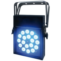 Faro par can RGB ultrapotente 18 led da 3W