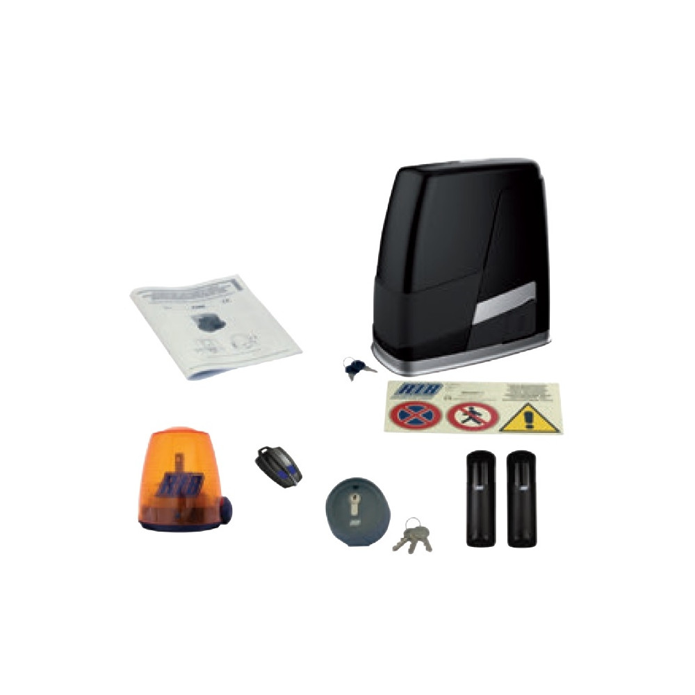 KIT RIB AUTOMAZIONE K400 Wi-Fi MOTORE PER CANCELLO SCORREVOLE FINO 400 KG