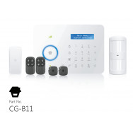 KIT SISTEMA DI ALLARME GESTIONE DA SMARTPHON CHUANGO CG B11 RADIO WIRELESS GSM PSTN