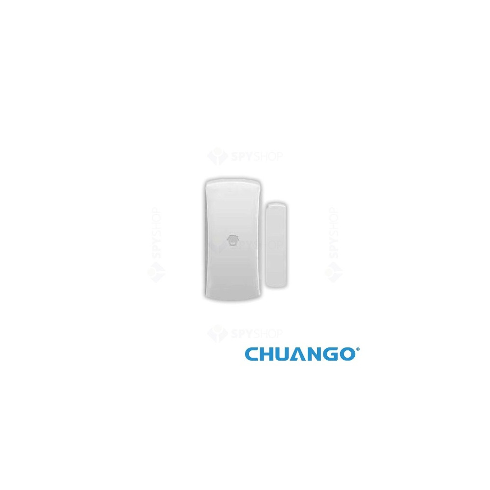 CONTATTO MAGNETICO VIA RADIO PORTE E FINESTRE WIRELESS ALLARME CHUANGO DWC 102