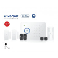 KIT SISTEMA DI ALLARME VIA RADIO APP SMARTPHONE GSM SMS WIRELESS CHUANGO G5 PLUS 