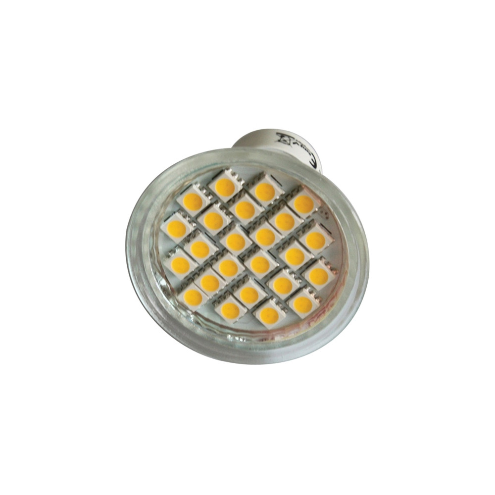 LAMPADA FARETTO LED MR16 BASE GU10 4,8W 3000K 230V