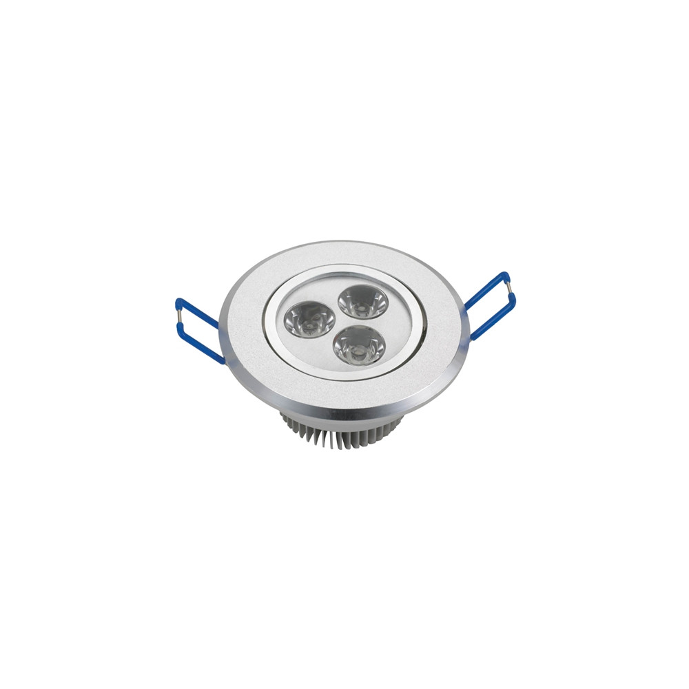 LAMPADA FARETTO LED  DA INCASSO ORIENTABILE 3W 6000K 230V